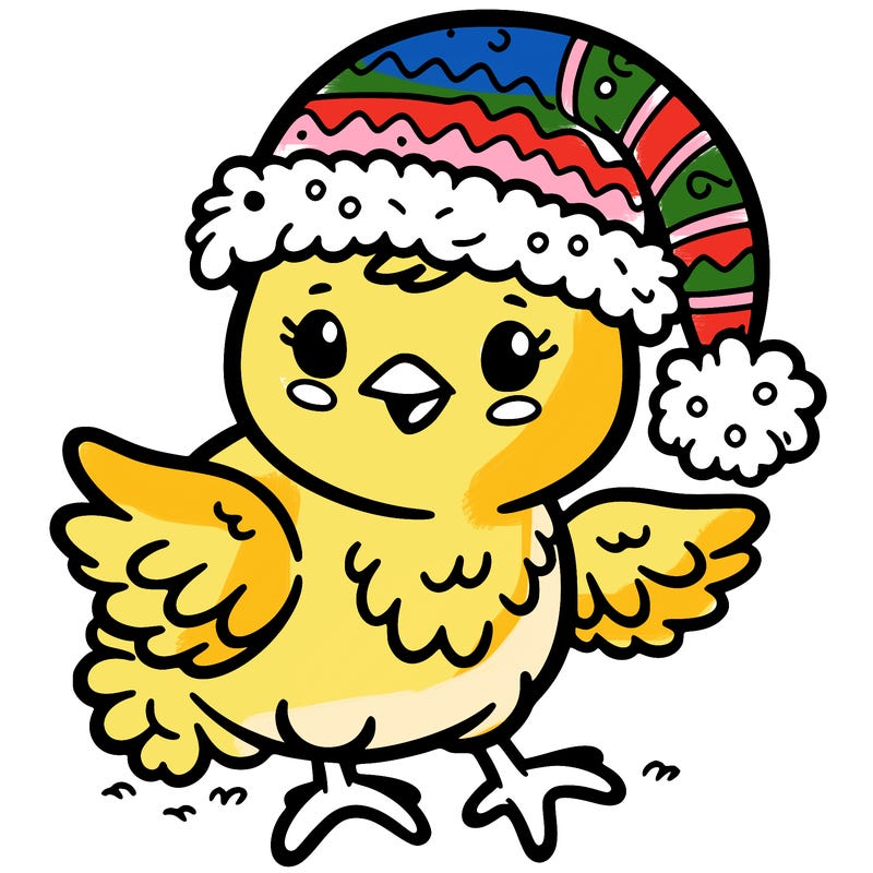 christmas chick