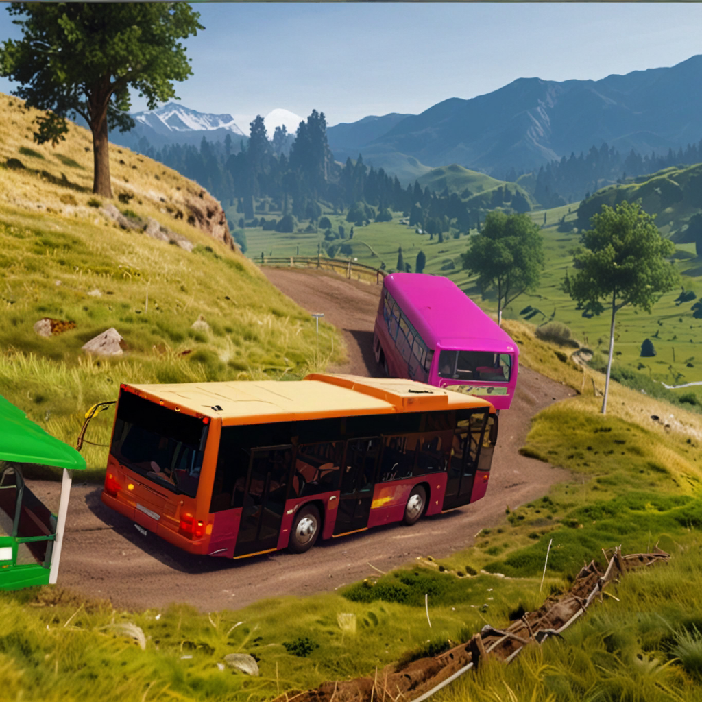 Offroad Bus Drive