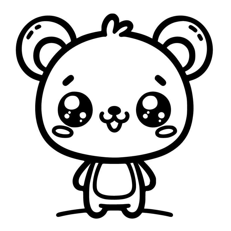 cute animated character