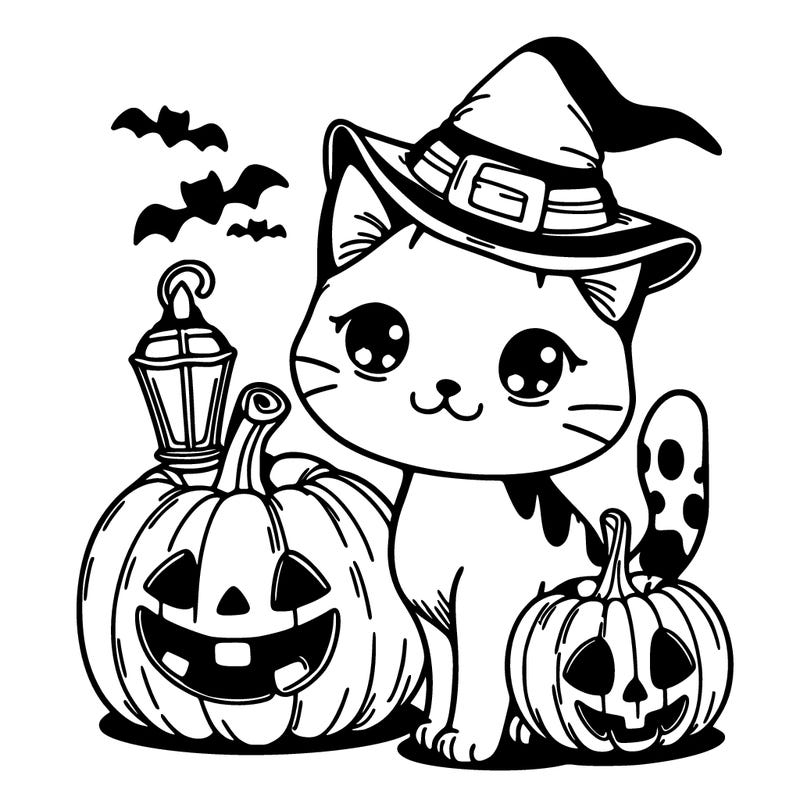 halloween cat