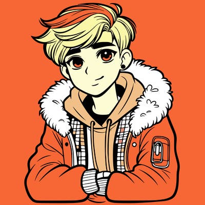 stylish teenager