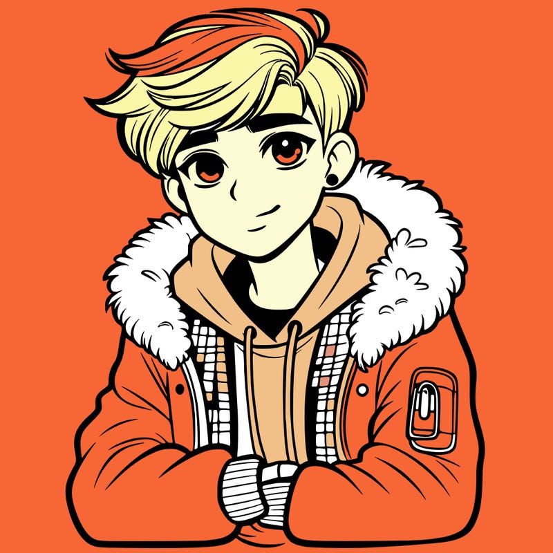 stylish teenager