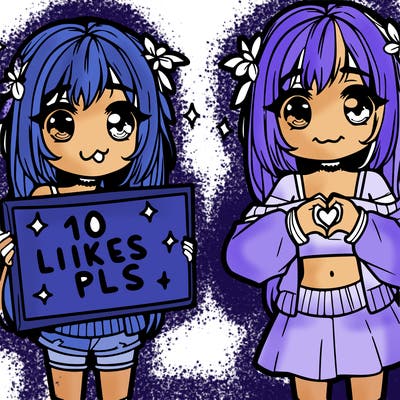 girl holding a sign that says 10 likes pls