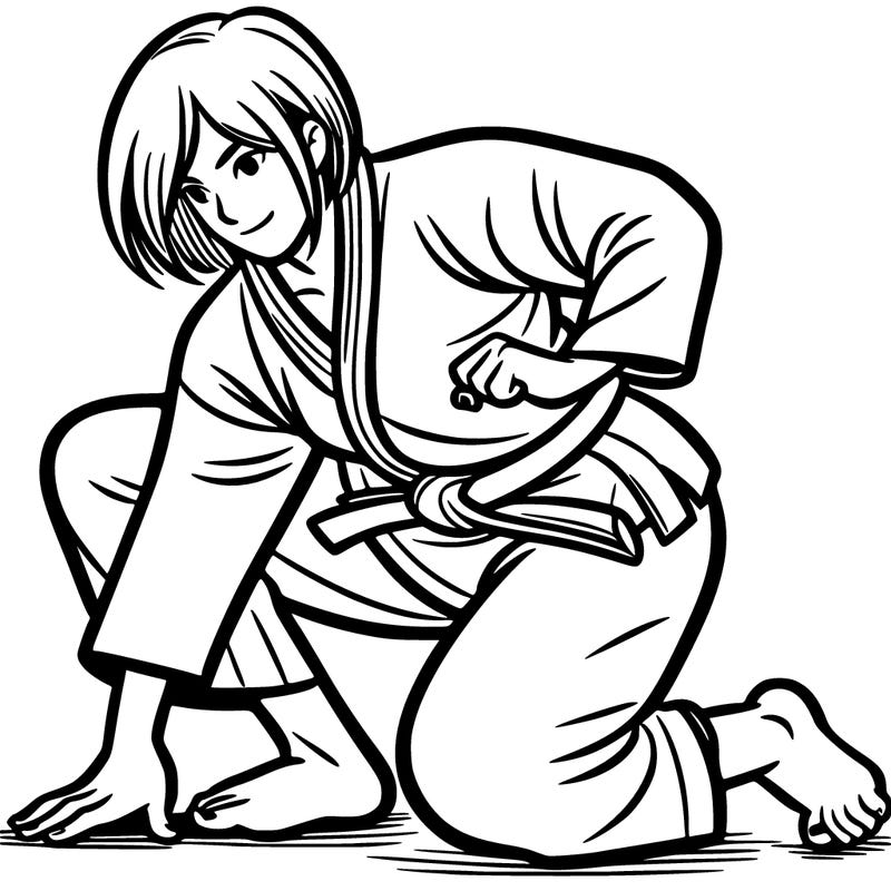 judo woman