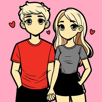 boyfriend and girlfriend