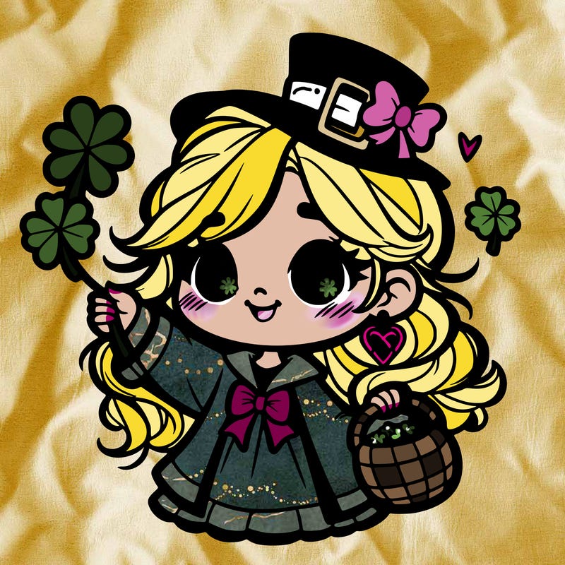 st patrick's day girl