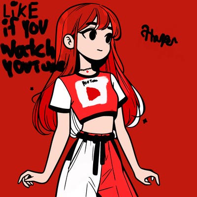 girl in a cute crop top