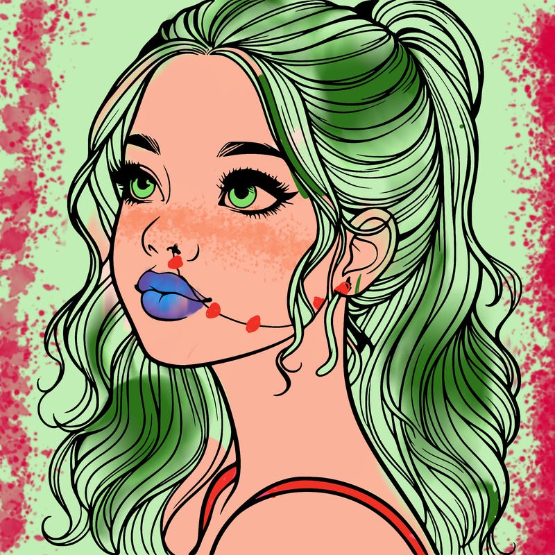 beautiful realistic girl