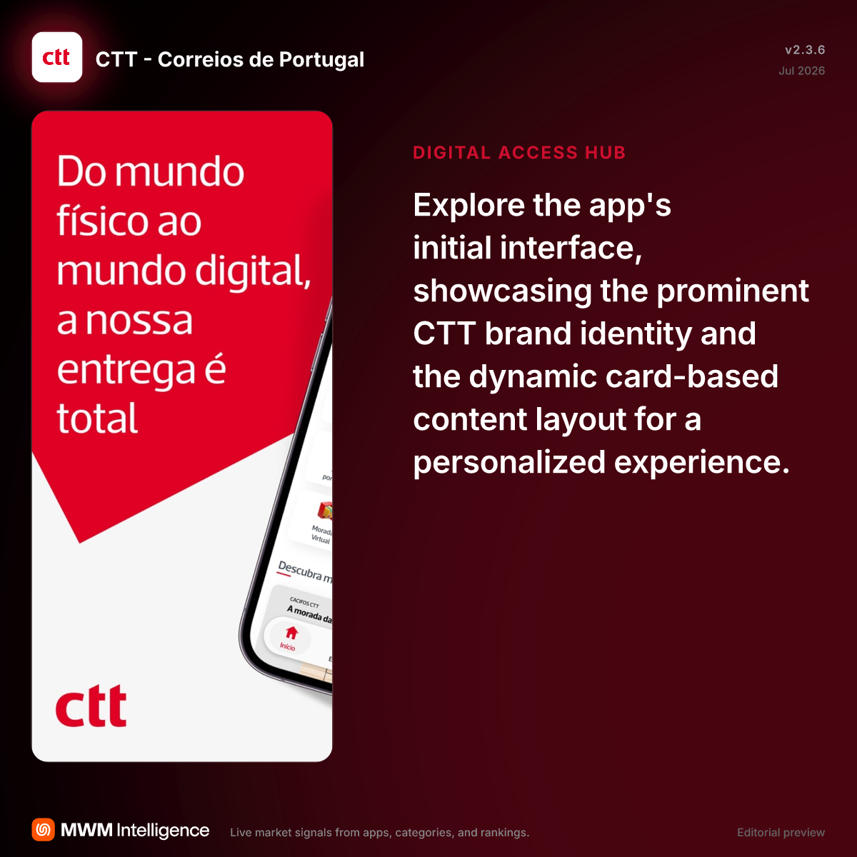CTT - Correios de Portugal - Utilities App | MWM