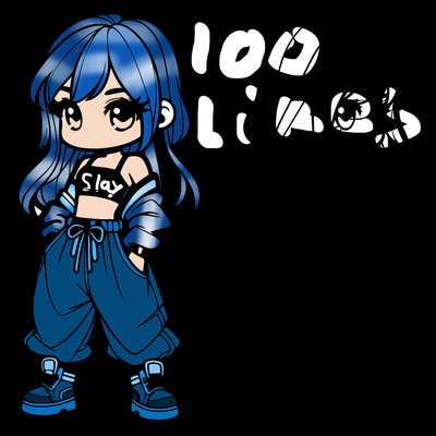 girl in crop top and baggy pants