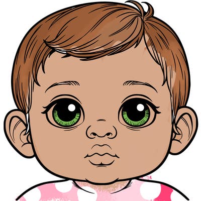 realistic baby