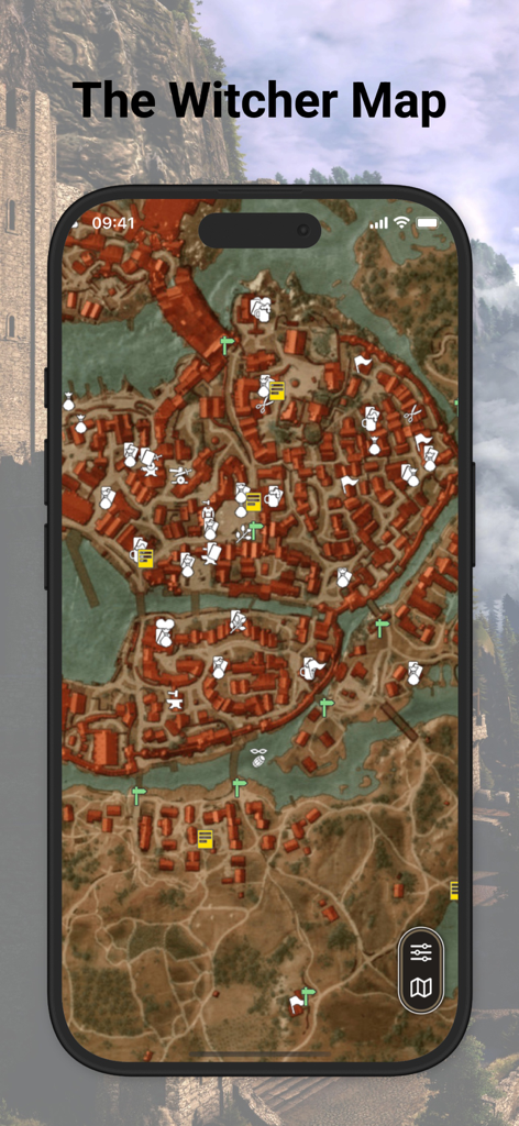 The Witcher 3 Map & Companion - Utilities App | MWM