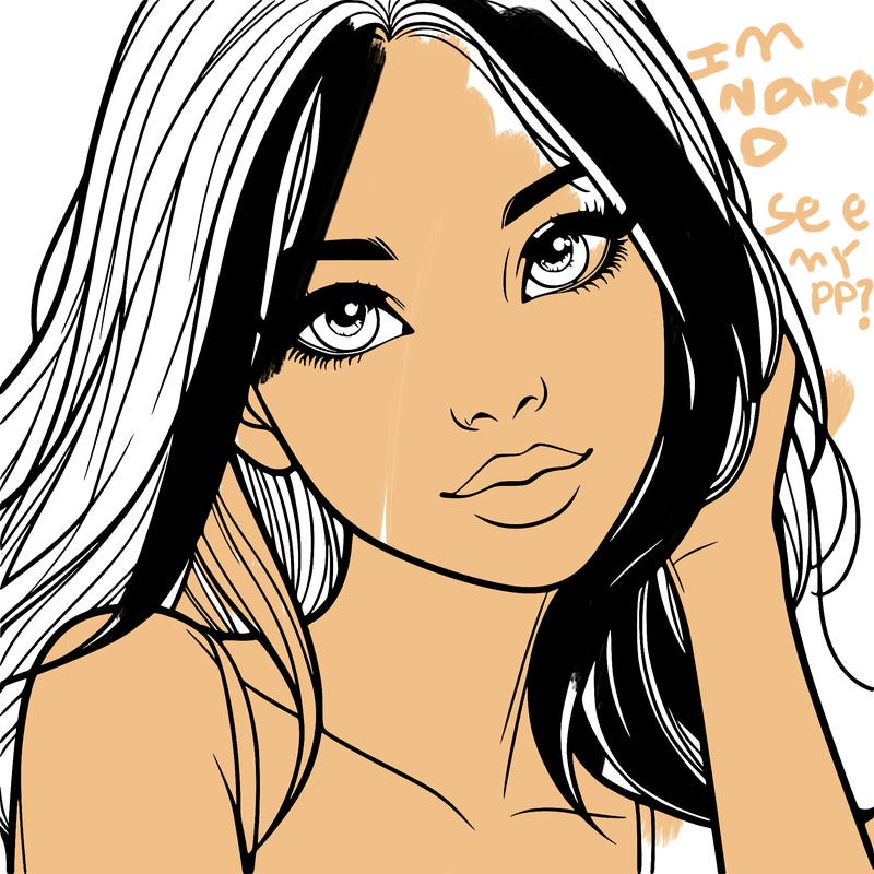 beautiful realistic girl