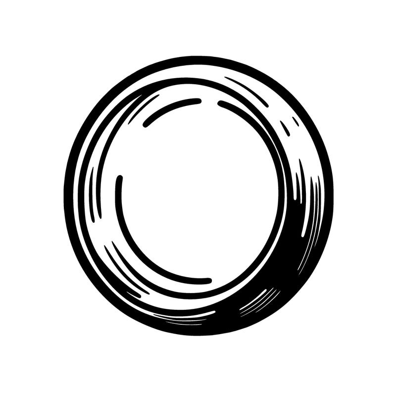 a circle with nothing in it