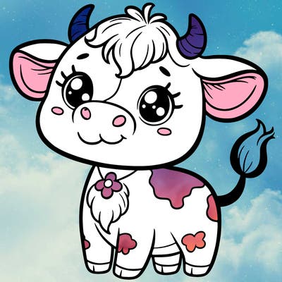 cute cow