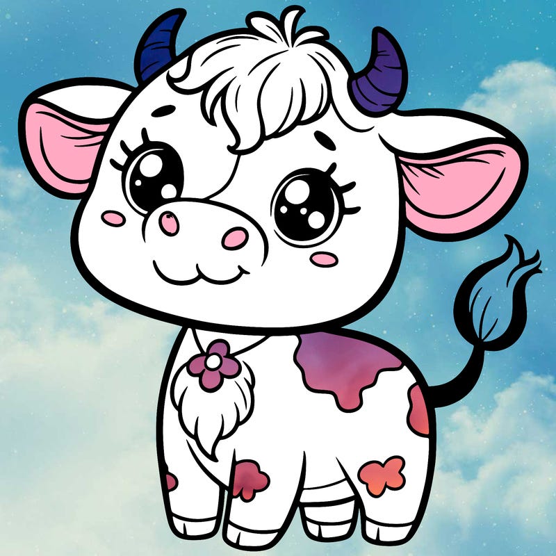 cute cow