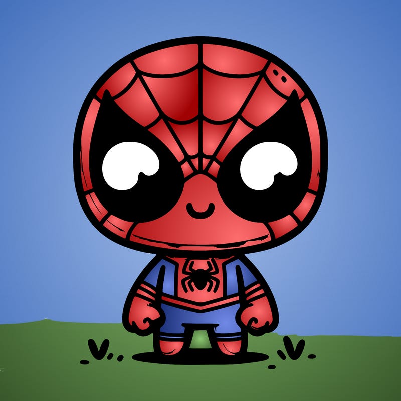 cute spider man
