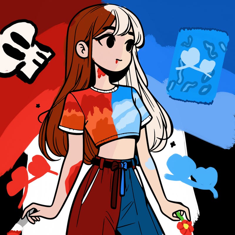 girl in a cute crop top