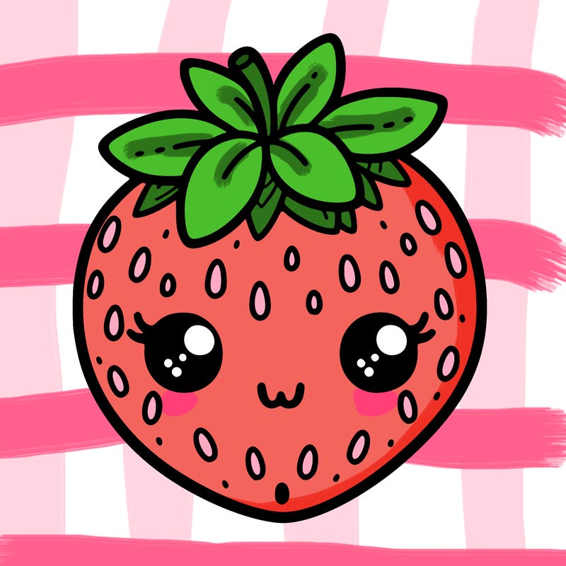 cute strawberry
