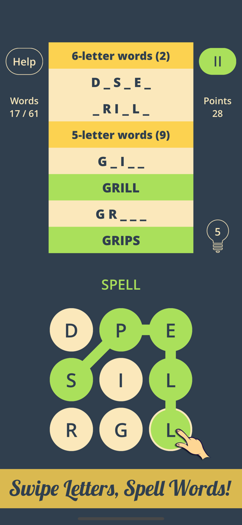 Spell Grid 2 : Jumble Letters - Games App | MWM