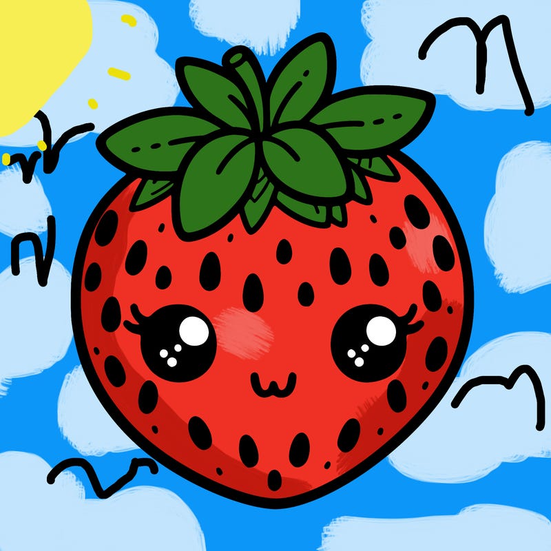 cute strawberry