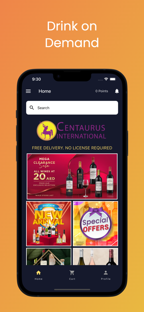 Centaurus - Shopping App | MWM