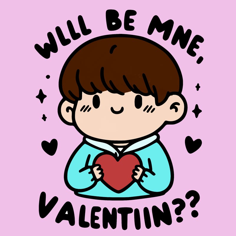 will u be mine valentine