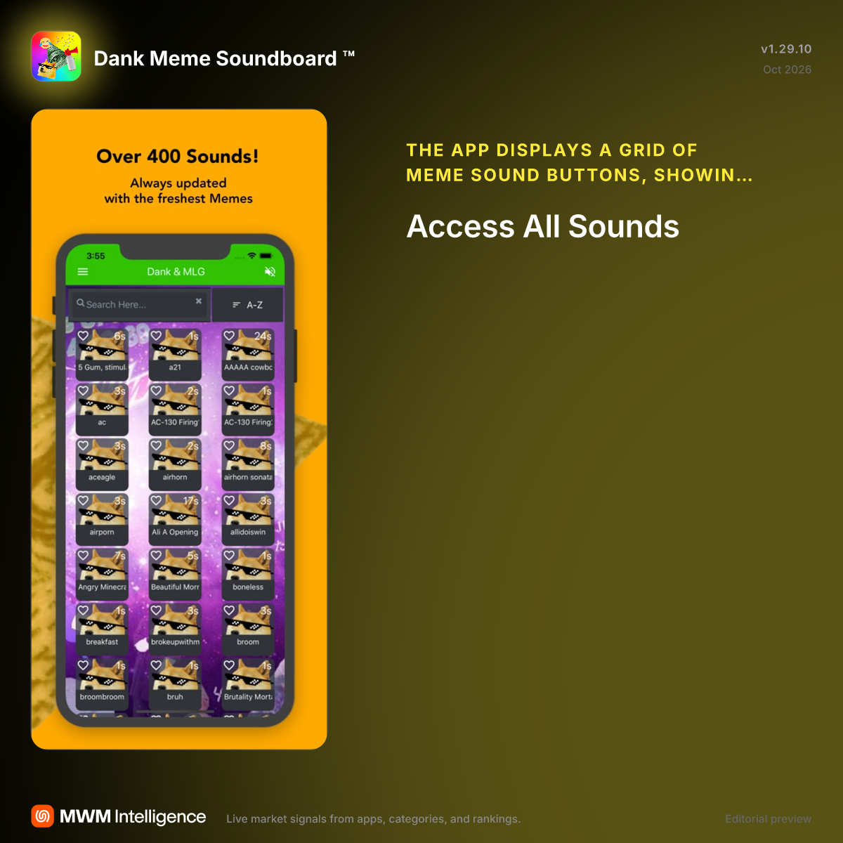 Dank Meme Soundboard ™ - Entertainment App | MWM