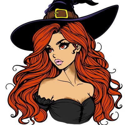 realistic witch