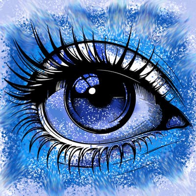 realistic eye