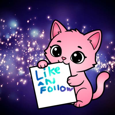 a small cat with a blank sheet of paper in its hand. the cat is sooooooo cute!