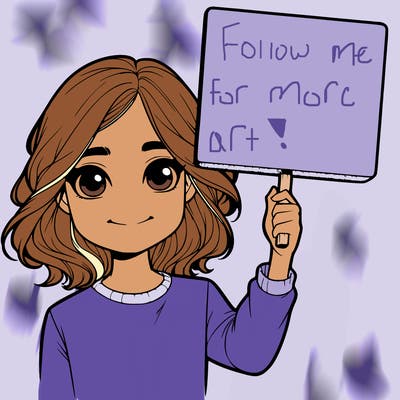 realistic girl holding up a sign