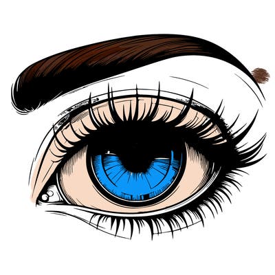 realistic eye