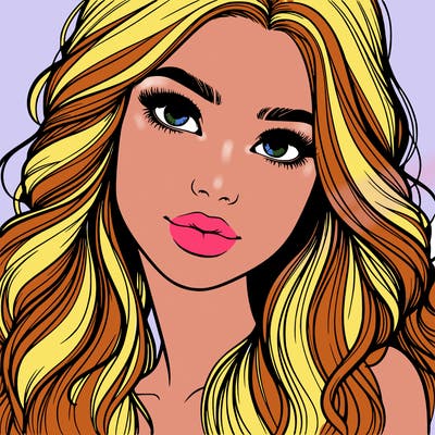 beautiful realistic girl