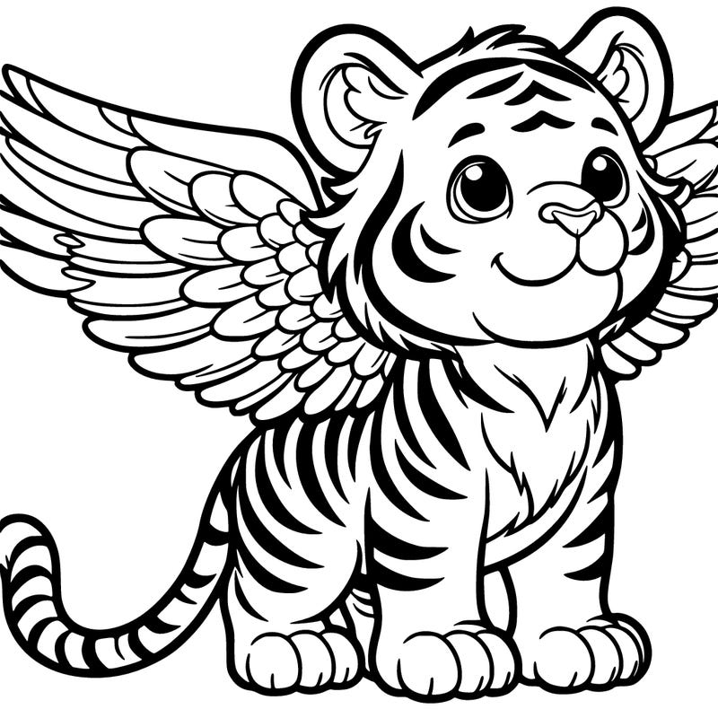 winged tiger