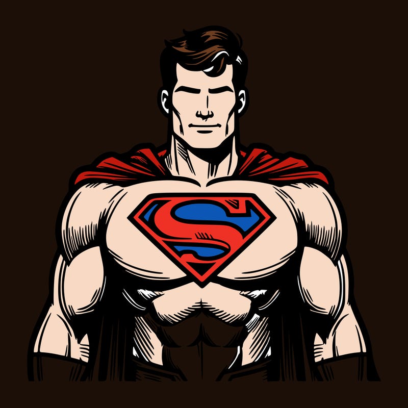 realistic superman