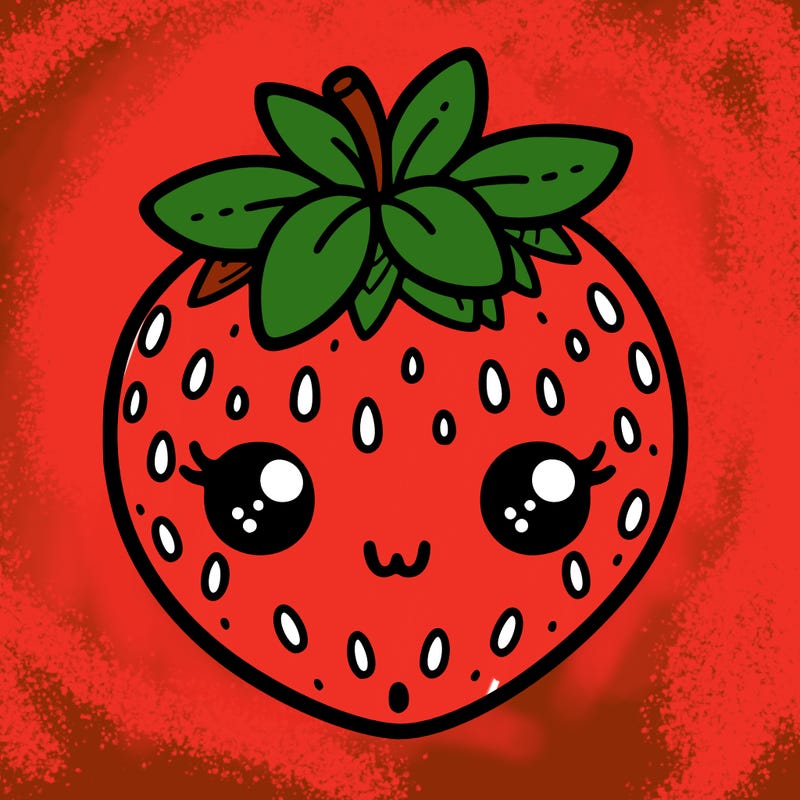 cute strawberry