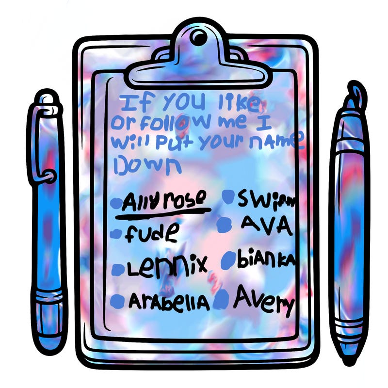 blank clip board with pen