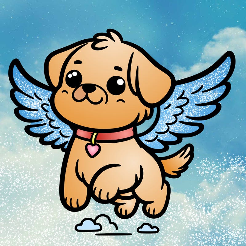 dog with wings