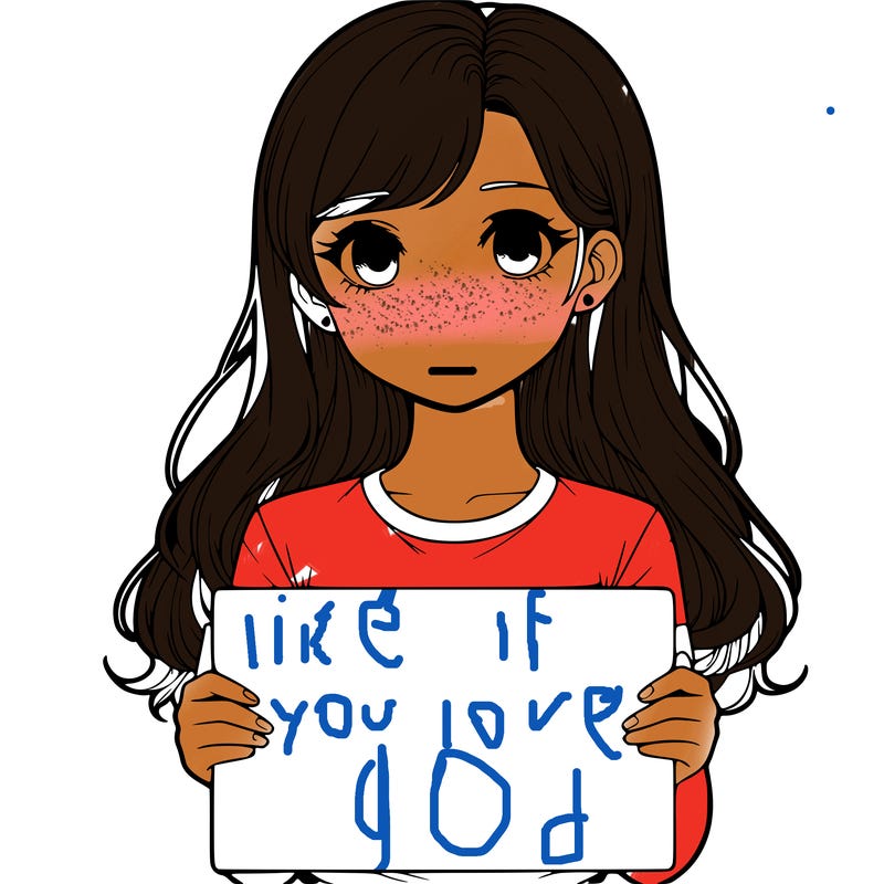 realistic girl holding a sign