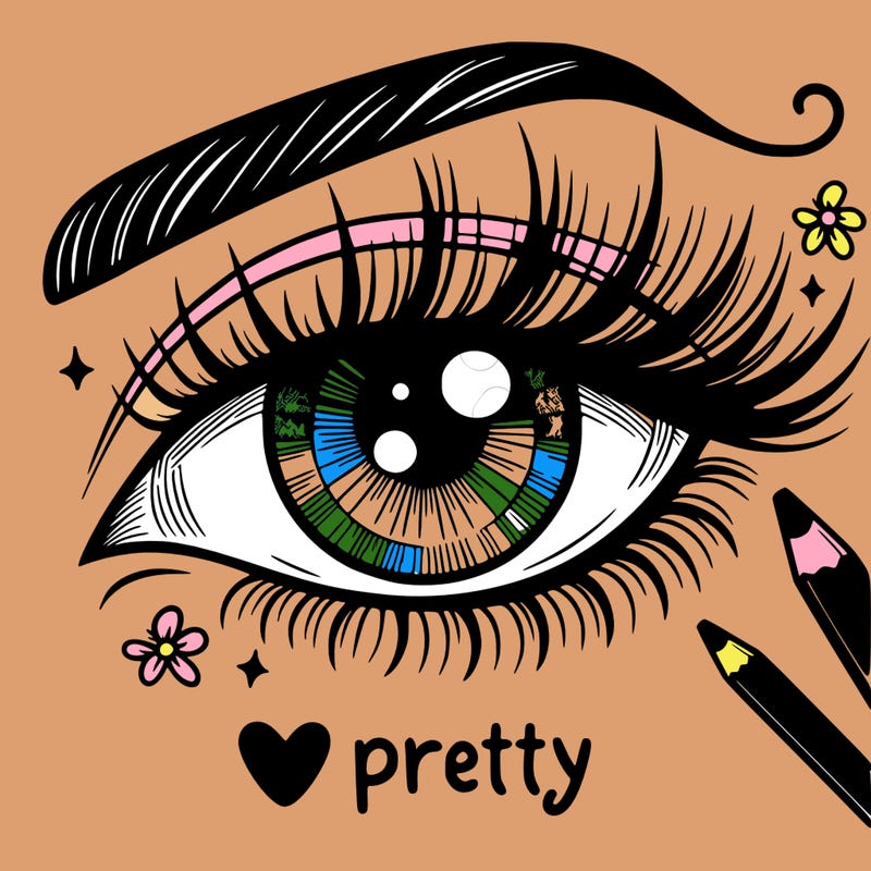 pretty eye
