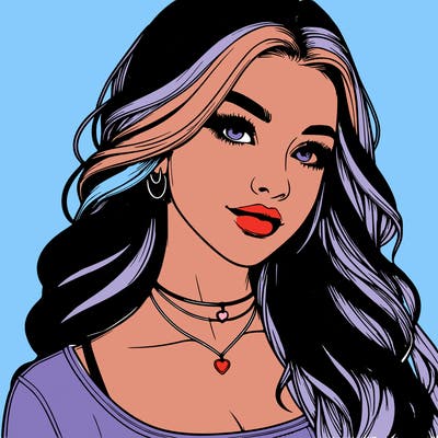 detailed realistic girl