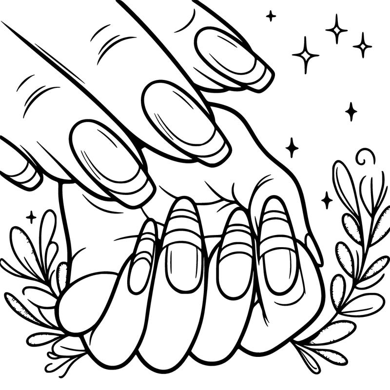 nails with french tip