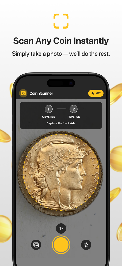 CoinCheck: Identifier Scanner - Reference App | MWM