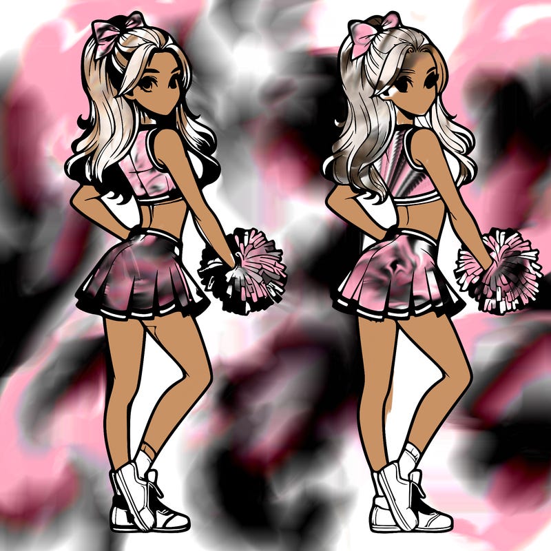 realistic cheerleader