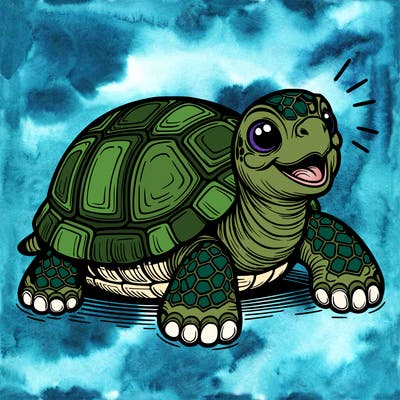 realistic turtle