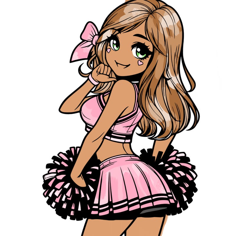 realistic cheerleader