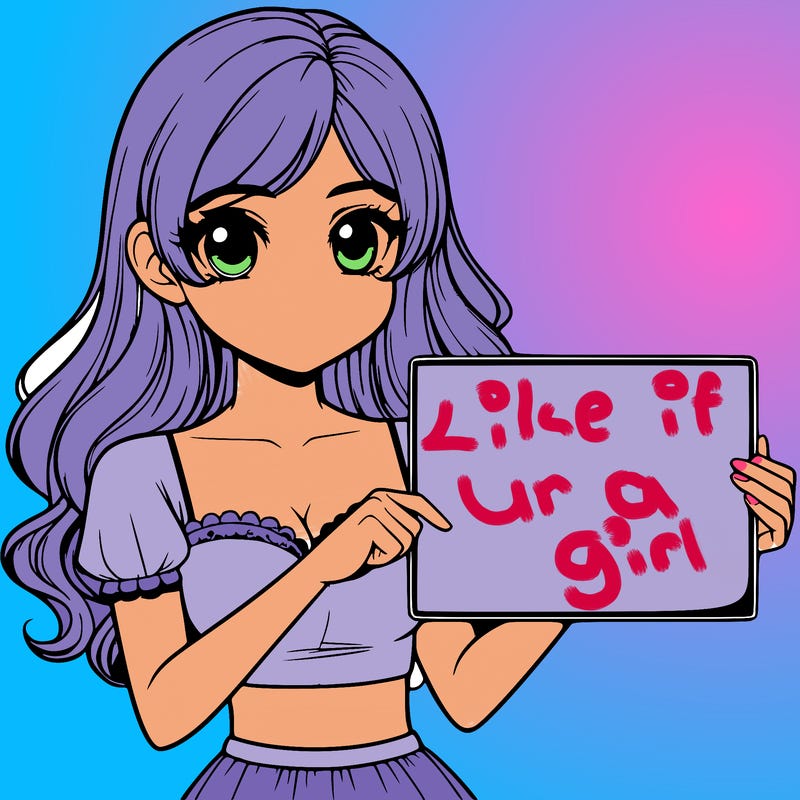 realistic pretty girl holding blank sign