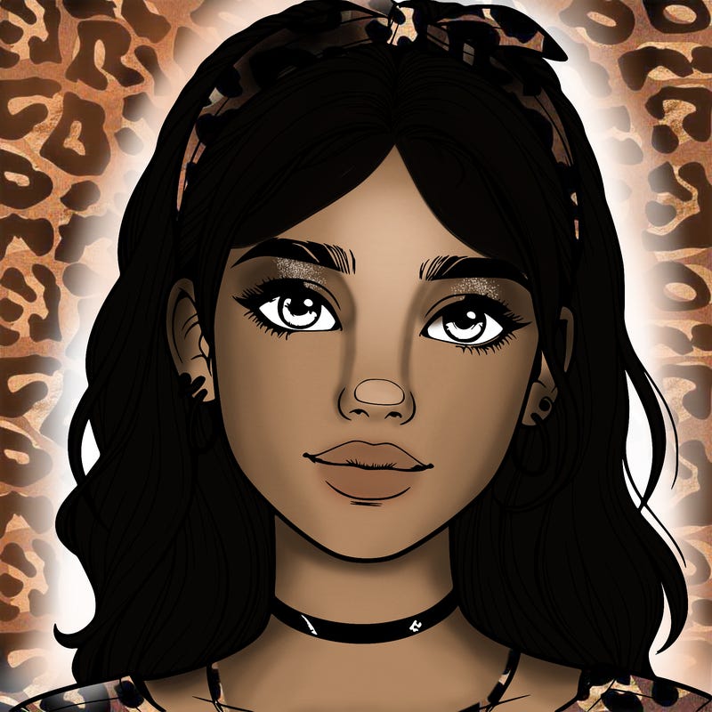 realistic teenage girl