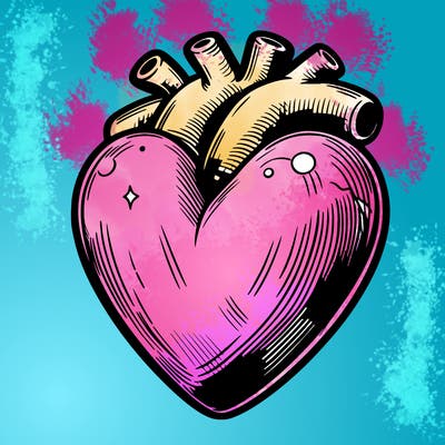 realistic heart